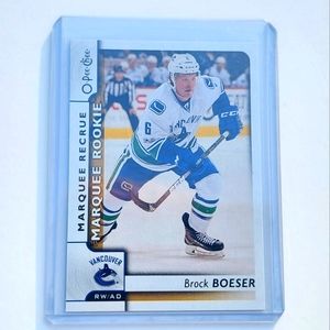 Brock Boeser Marquee Rookies 2017-18 Card #504 Vancouver Canucks
